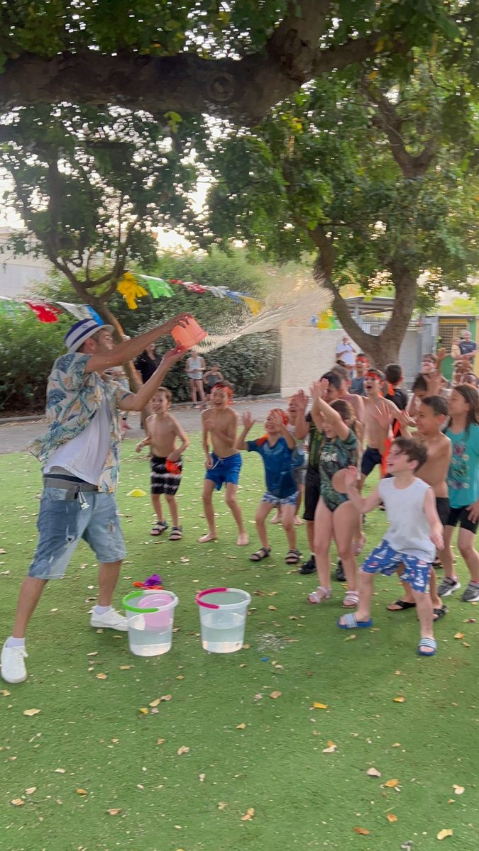 הפעלת מים ליום הולדת